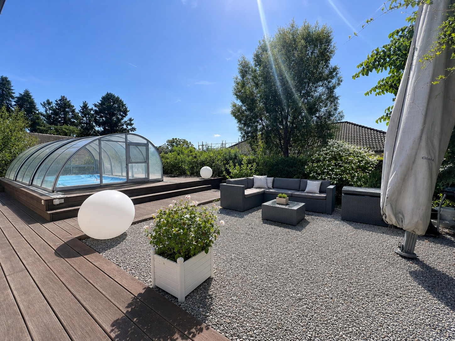 Villa individuelle avec piscine proche ONU