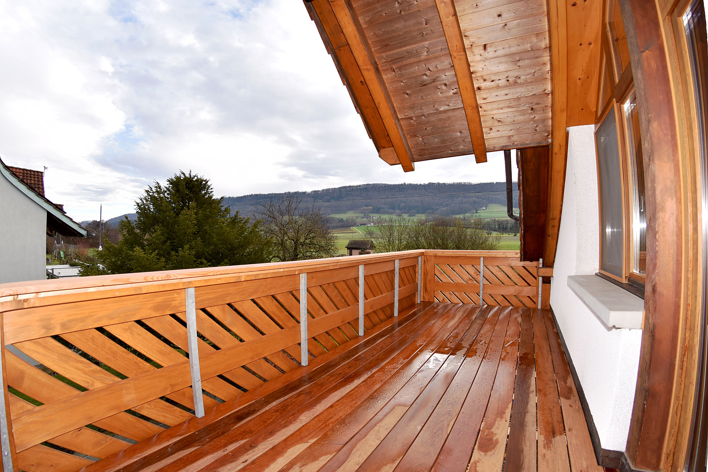 Balkon auf der Ostseite Balkon auf der Ostseite