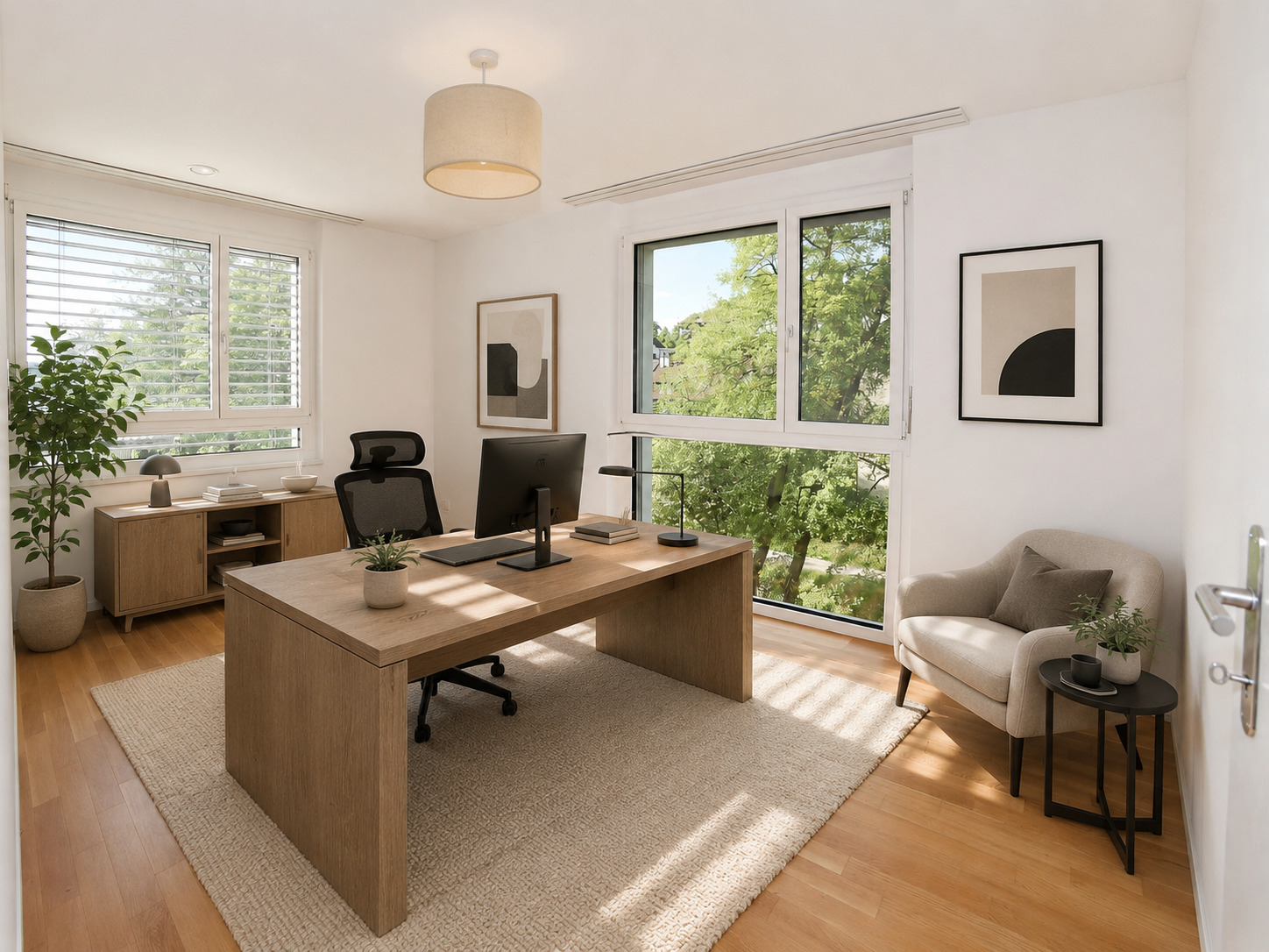 Zimmer 4 (12 m2 - KI möbliert) Zimmer 4 (12 m2 - KI möbliert)