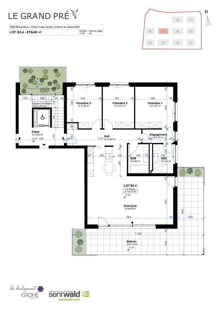 Plan lot B3.4