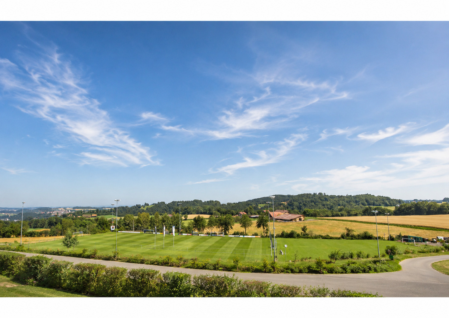 Vue depuis les villas Vue depuis les villas