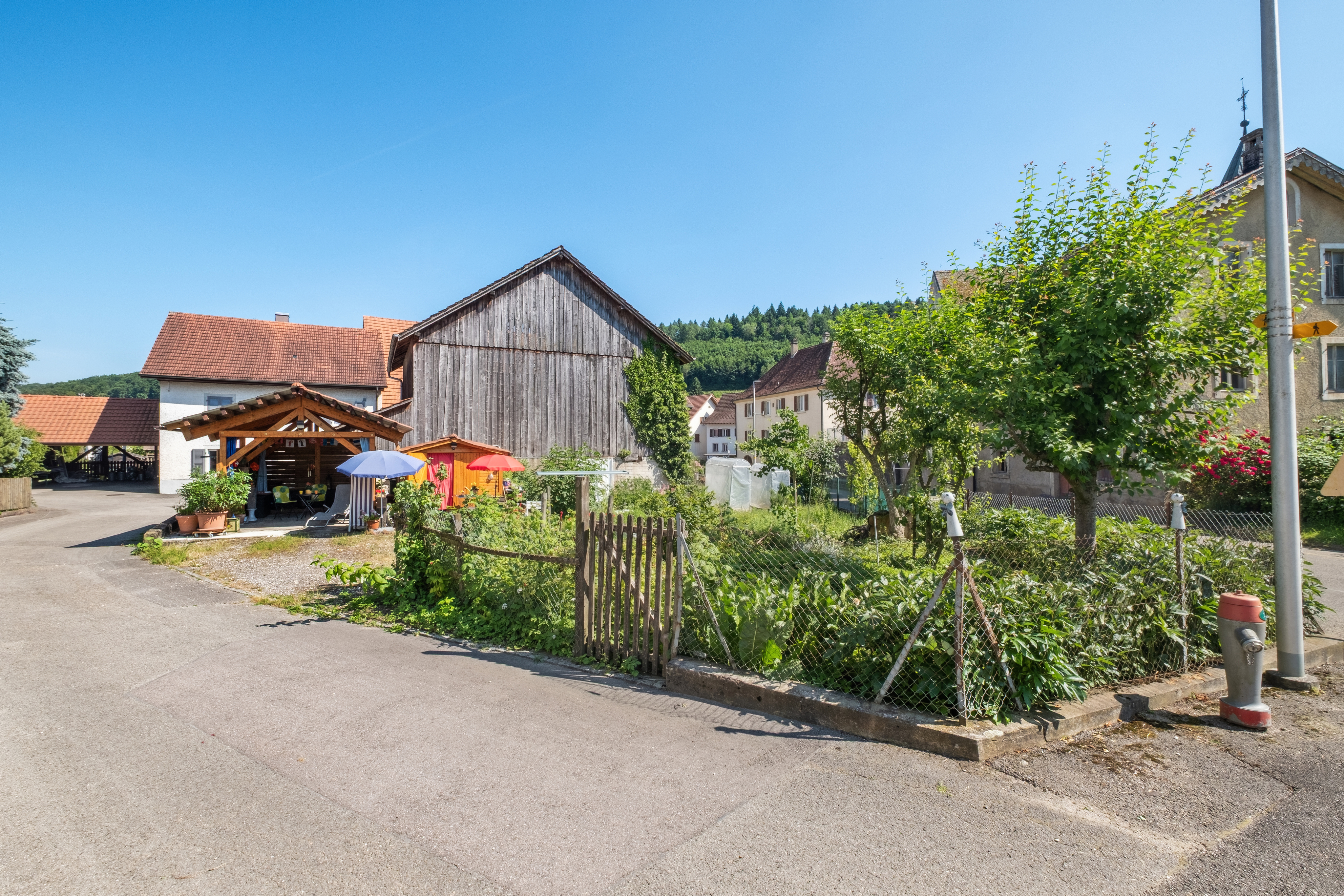 Potager de l’autre côté de la rue