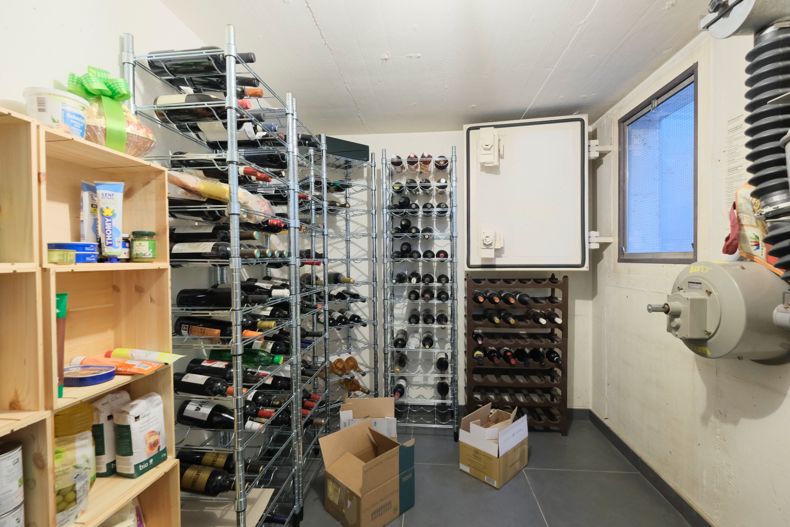 Weinkeller Schutzraum Untergeschoss