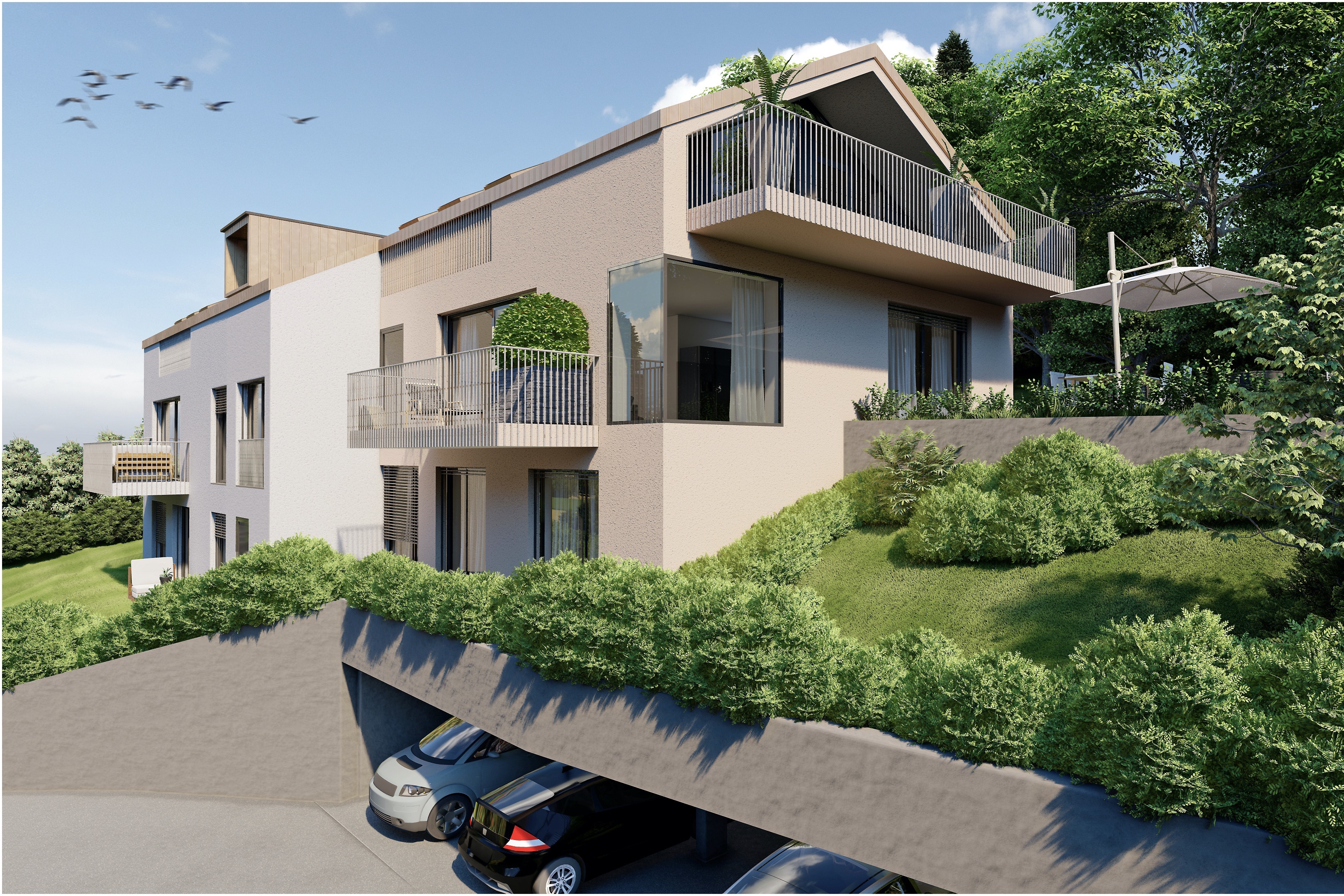Projet immobilier à Grandvaux, appartements à vendre