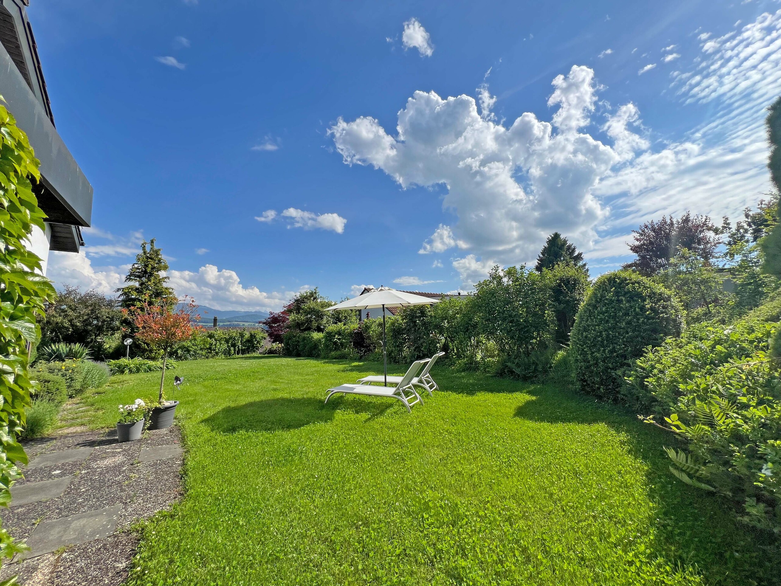 Terrasse et jardin
