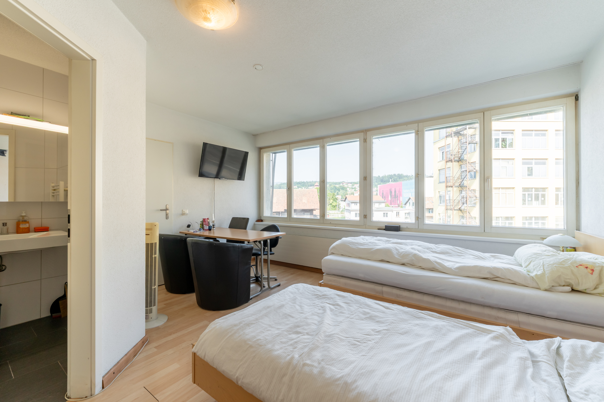 Appartement 02 / Wohnbereich / Untergeschoss