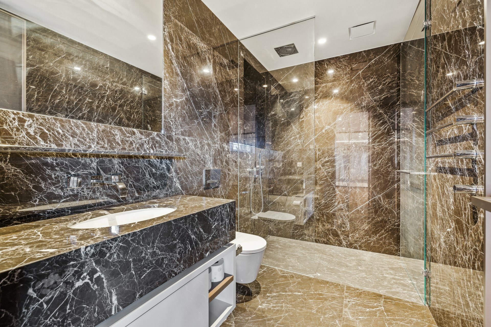 Salle de bain fitness