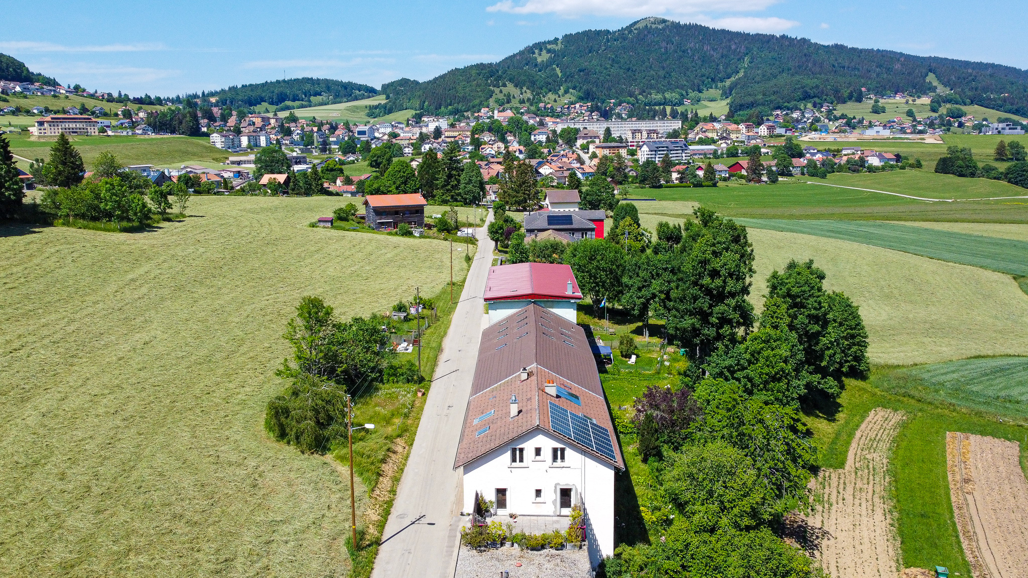 Vue aérienne