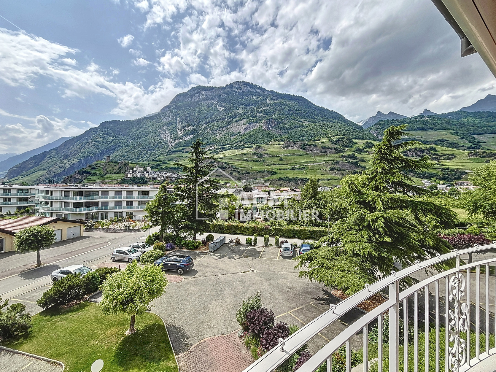 Vue depuis le balcon Vue depuis le balcon