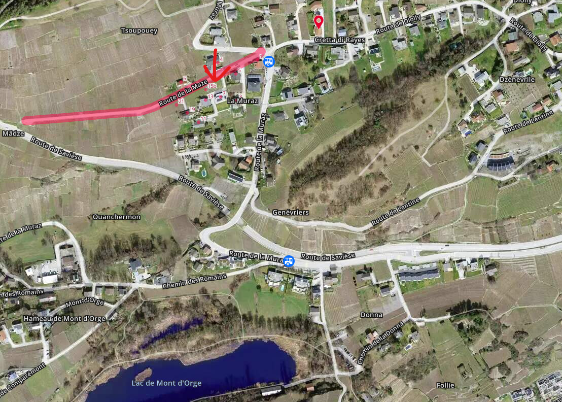 micro-situation (route de la Maze à Ormône) micro-situation (route de la Maze à Ormône)