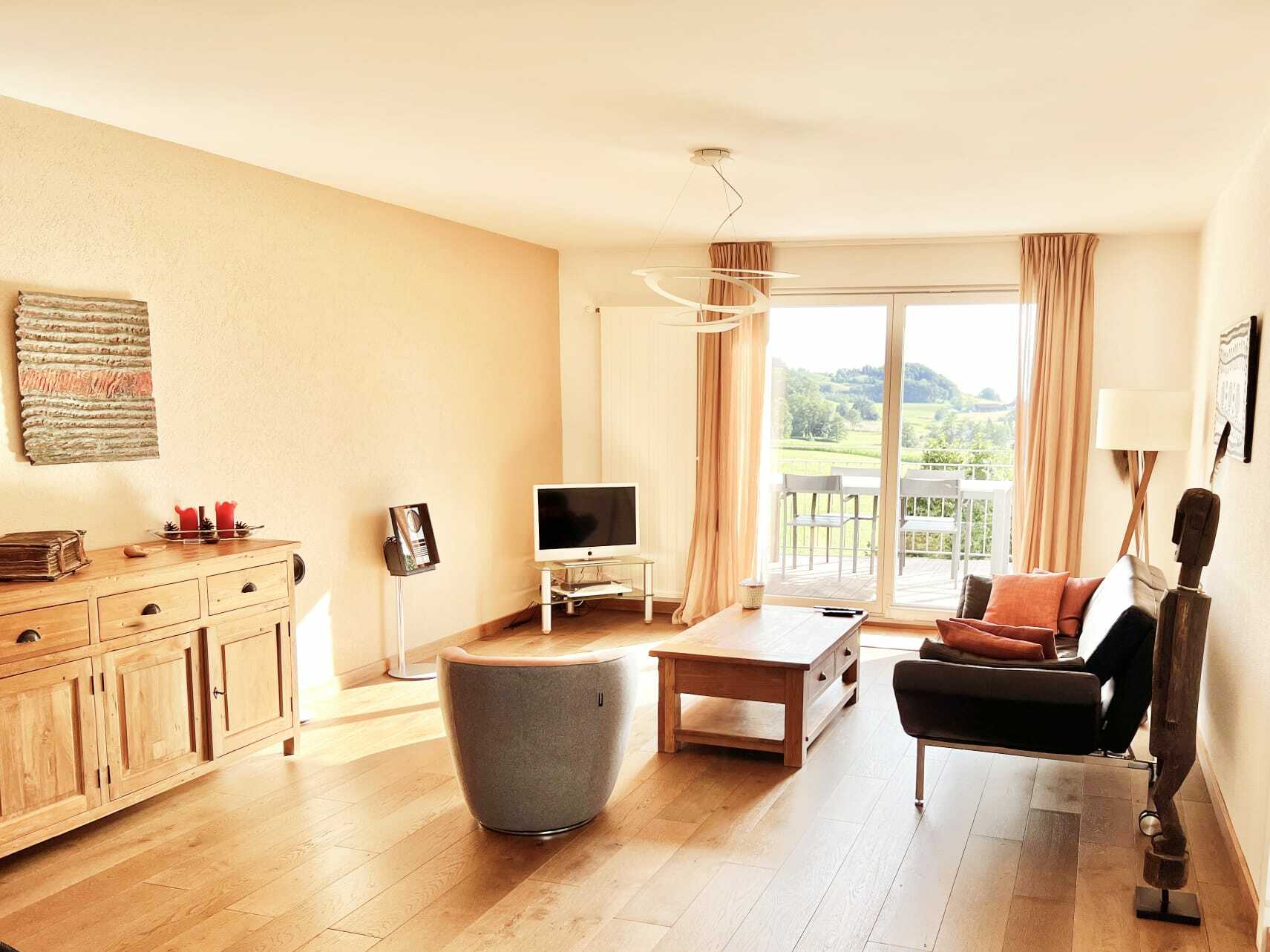 Séjour. Appartement 5.5 pièces