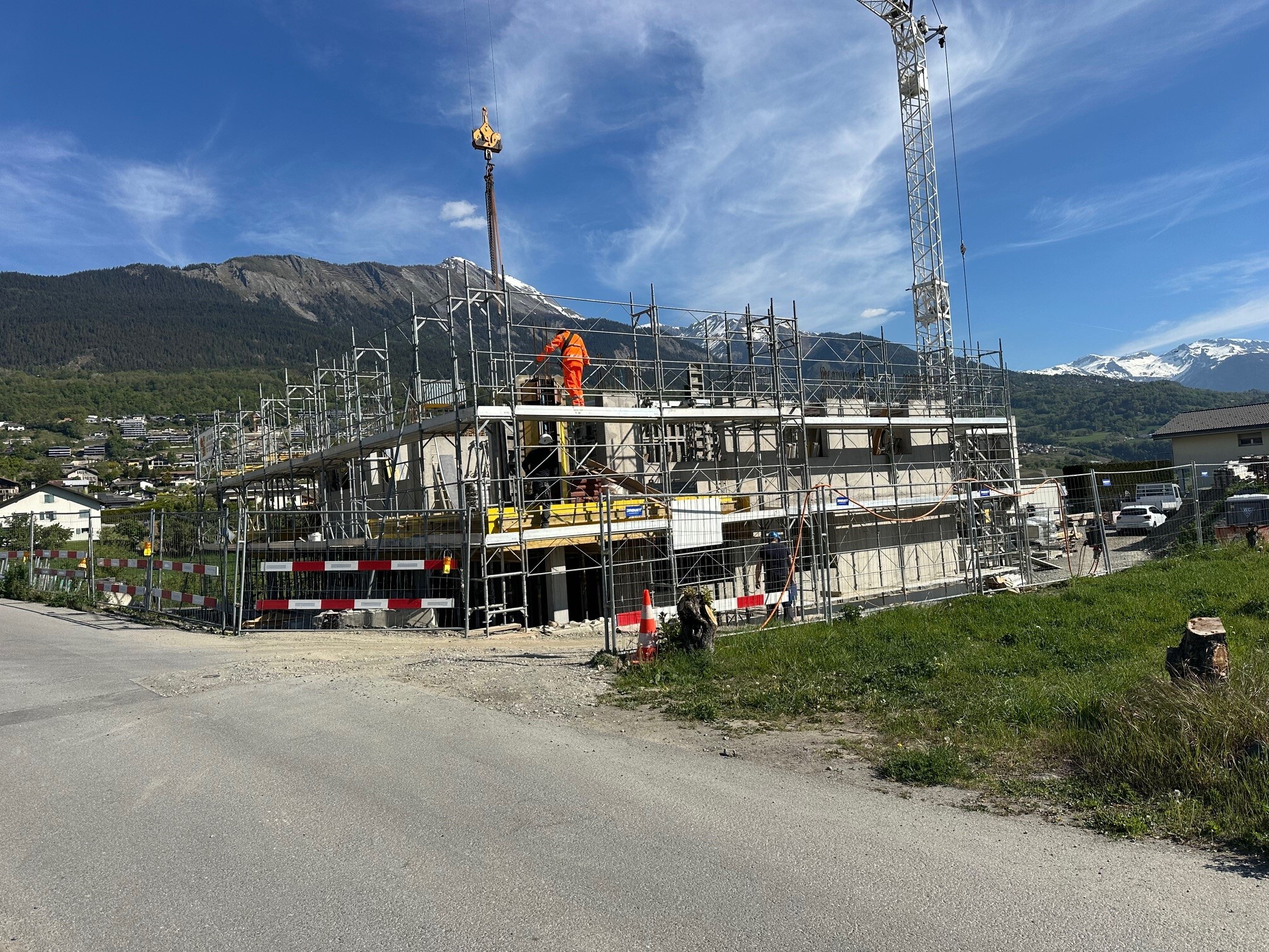 Chantier au 27 avril 2026