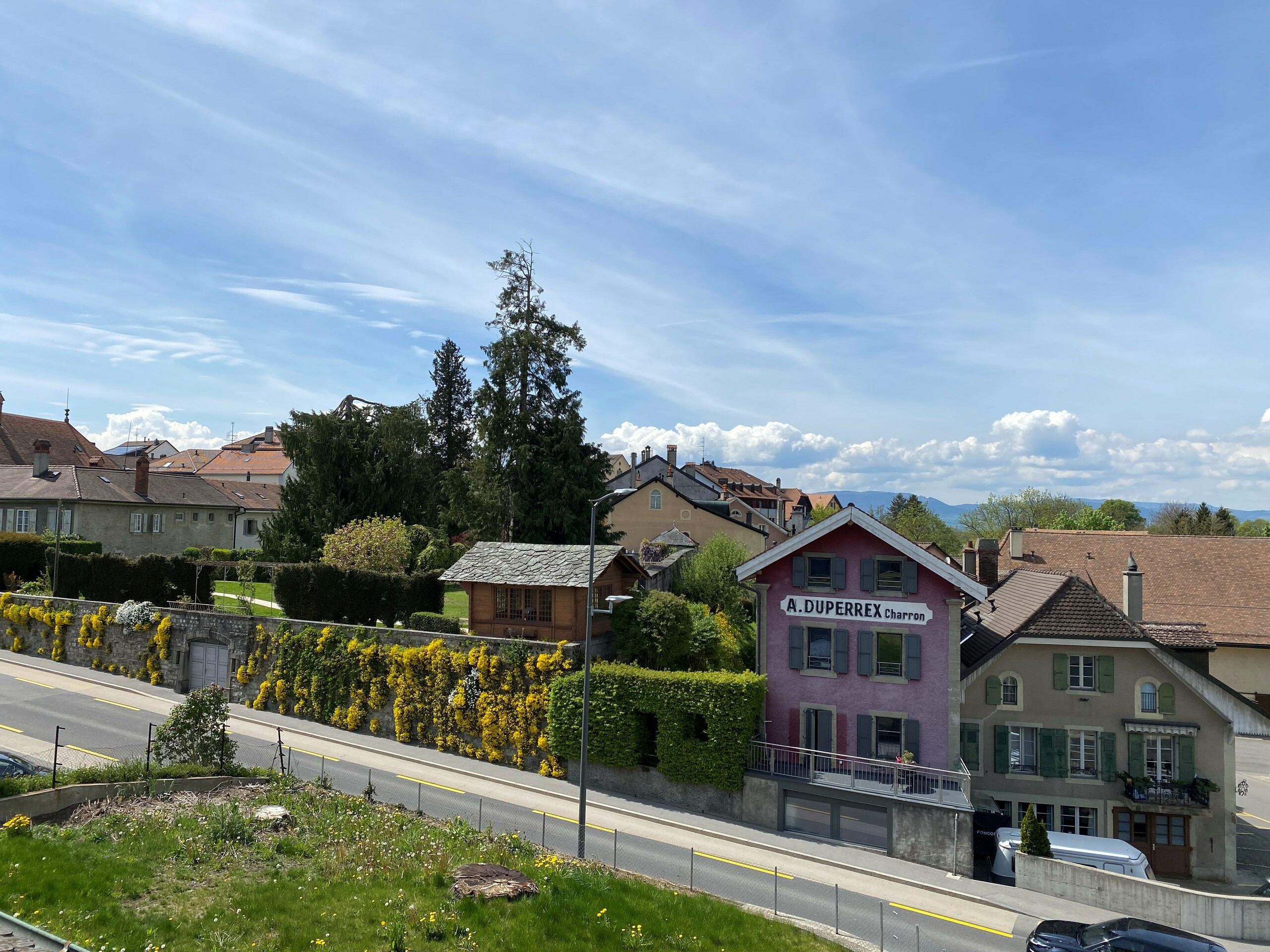 Vue Ouest orientation Jura