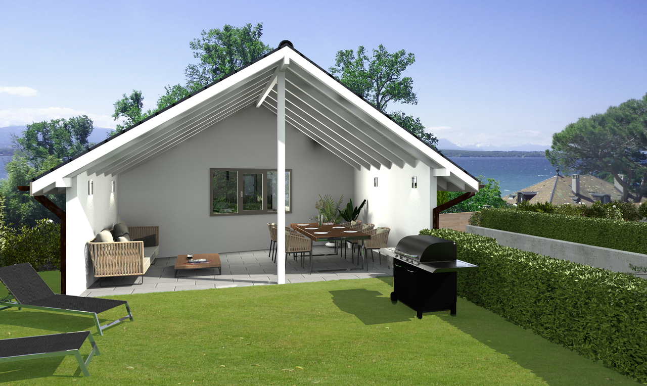Pavillon en option