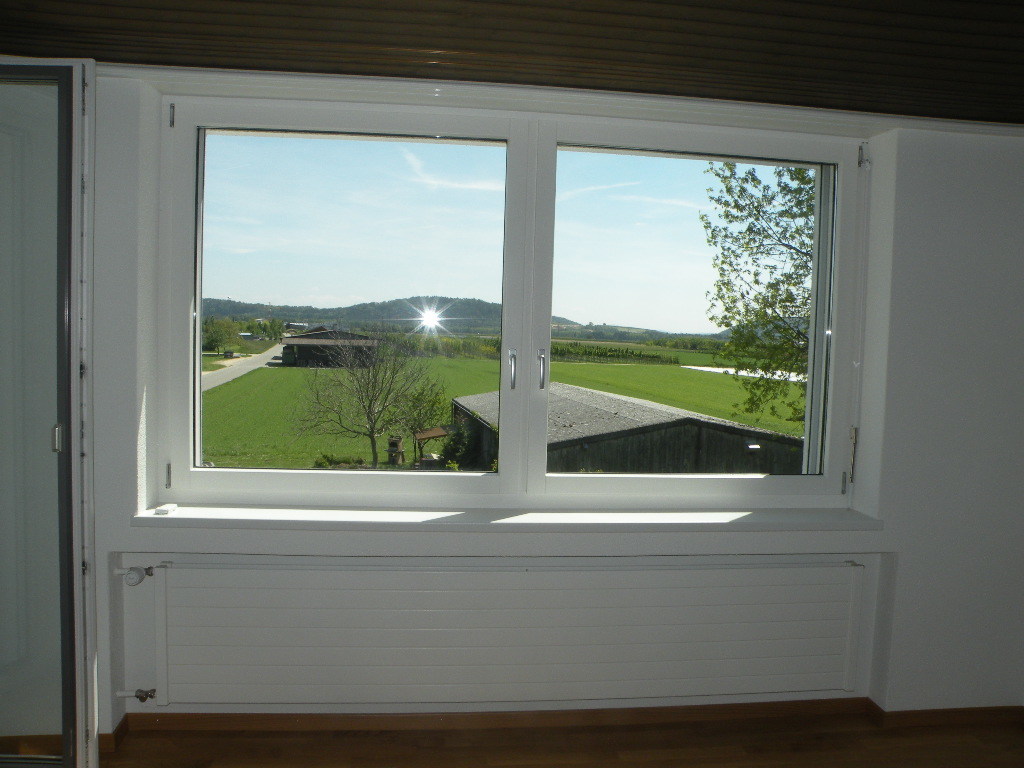 Aussicht vom Wohnzimmer