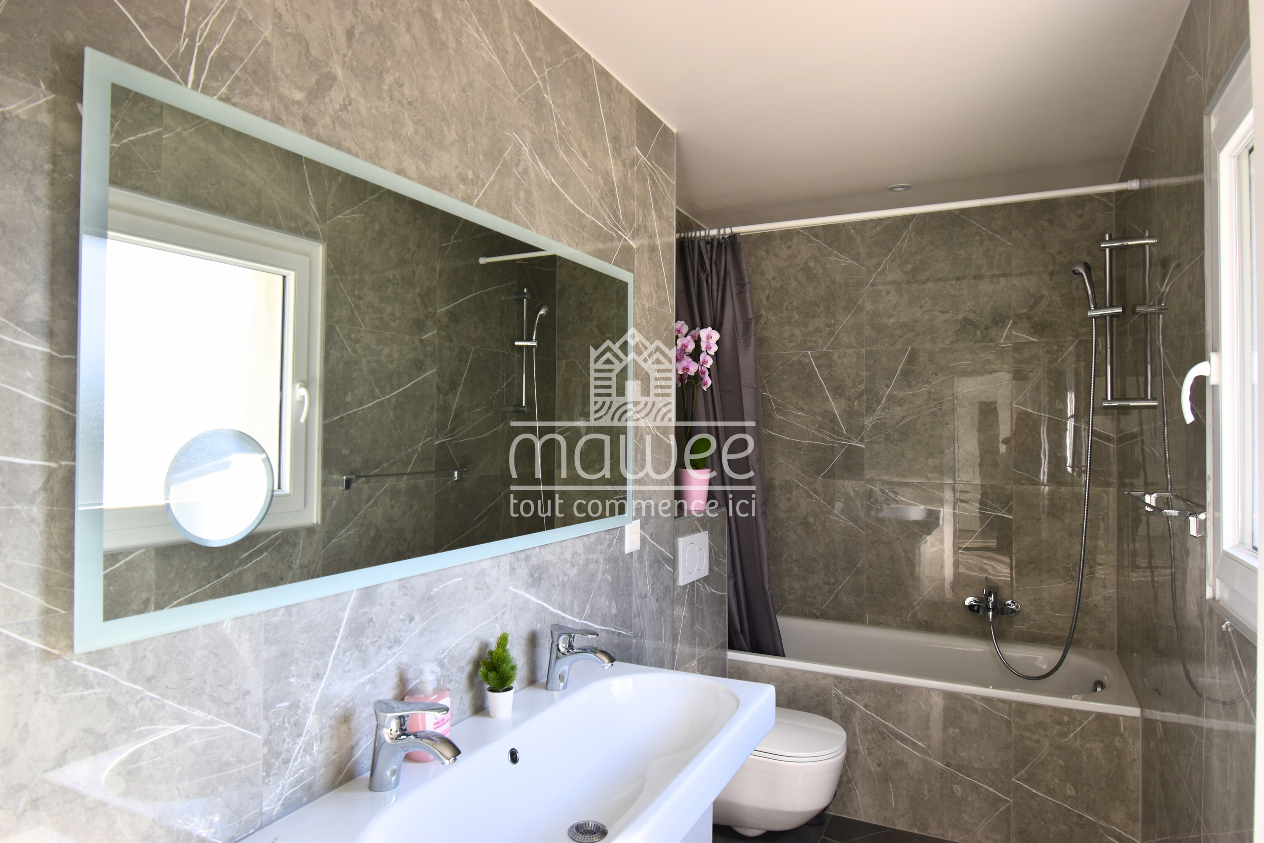 Attique Vétroz - Salle de bain Attique Vétroz - Salle de bain