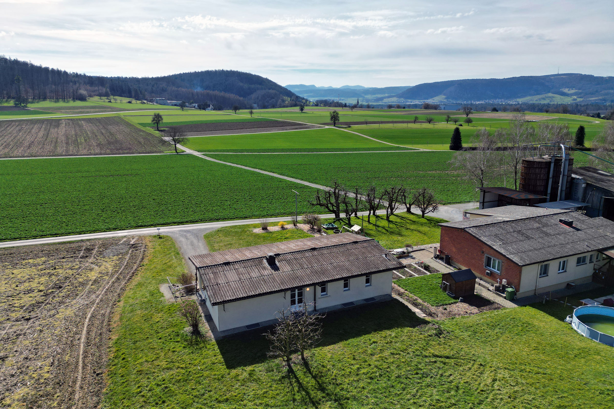 Wunderschöne Fernsicht und viel Sonne