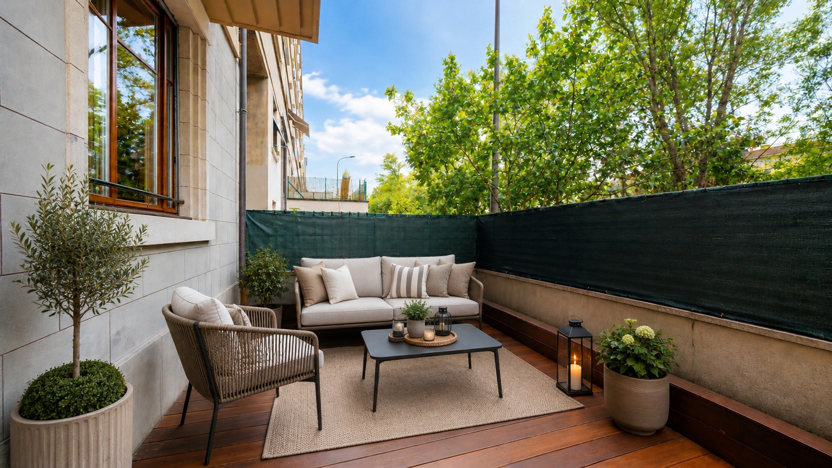 Proposition d'aménagement - Terrasse 