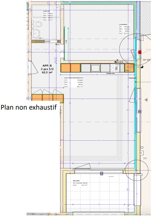 Plan appartement  Plan appartement