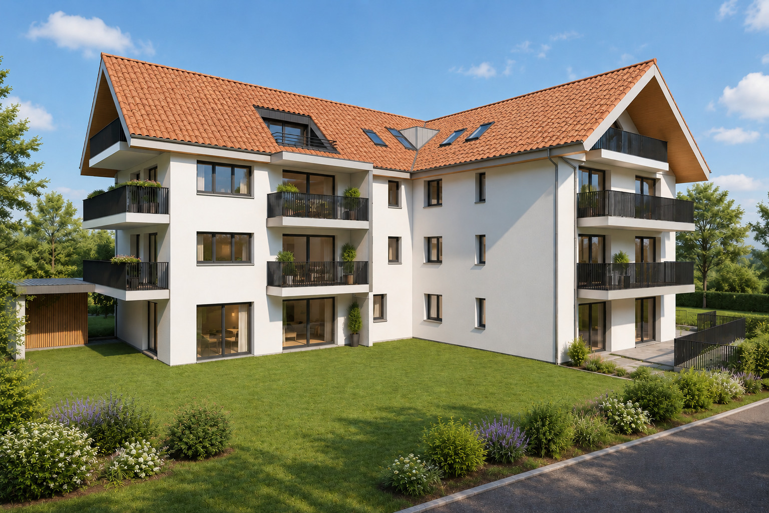 Vue nord ouest - Non contractuel Vue nord ouest - Non contractuel