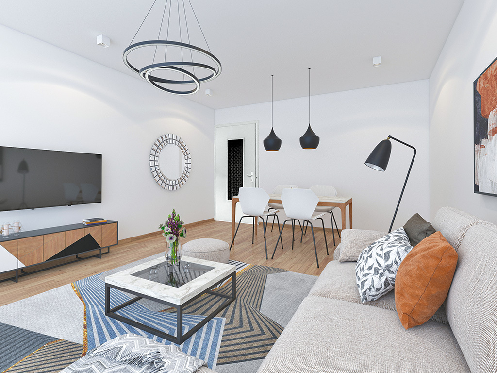 Séjour (rénovation virtuelle)