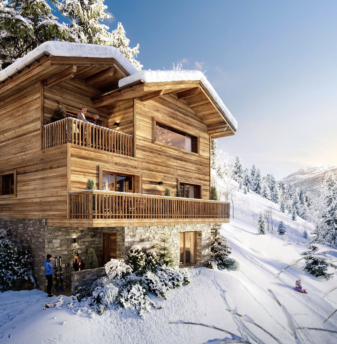L'Impériale, Grimentz - Vue extérieure