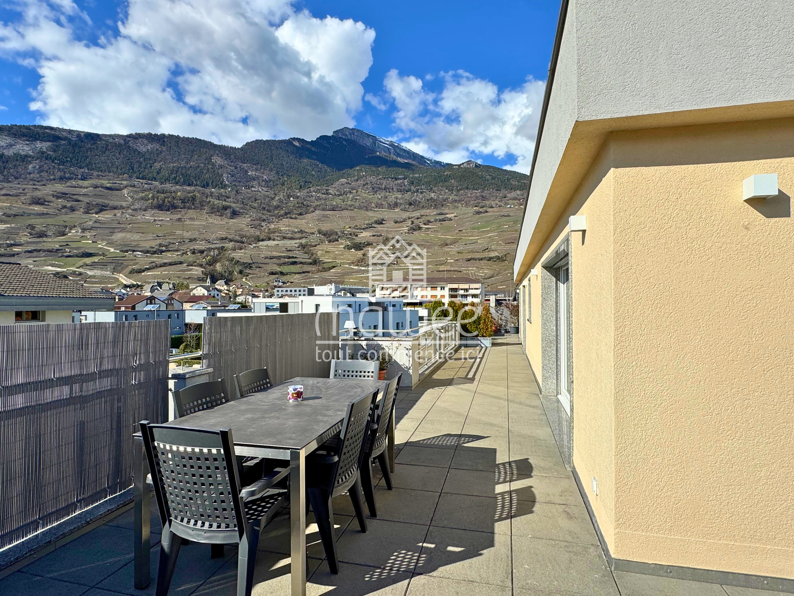 Attique Vétroz - Terrasse