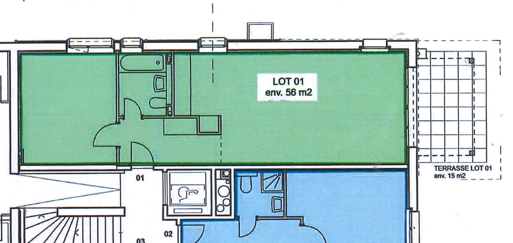 Plans de l'appartement Plans de l'appartement
