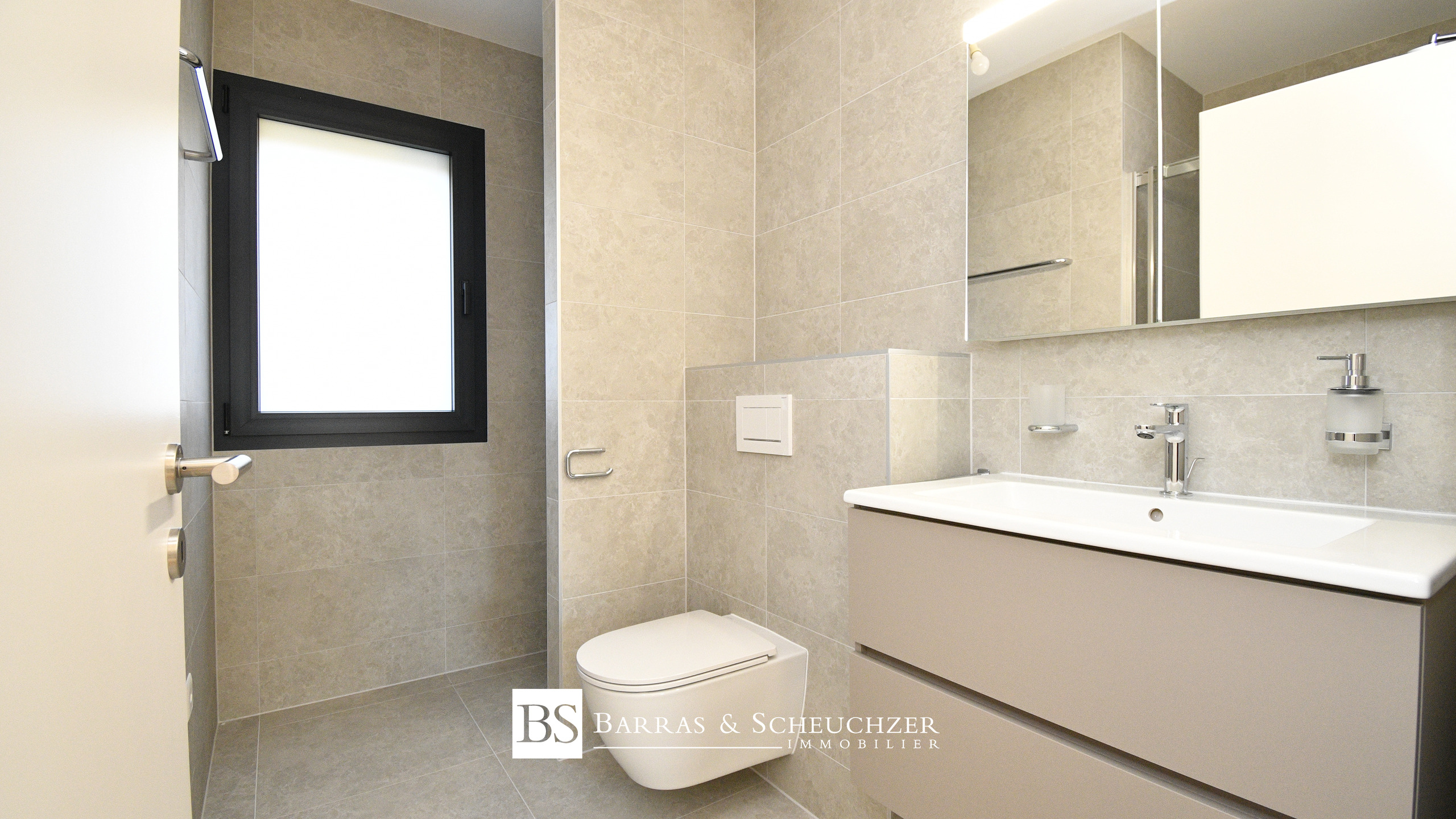 Appartement témoin - Salle d'eau