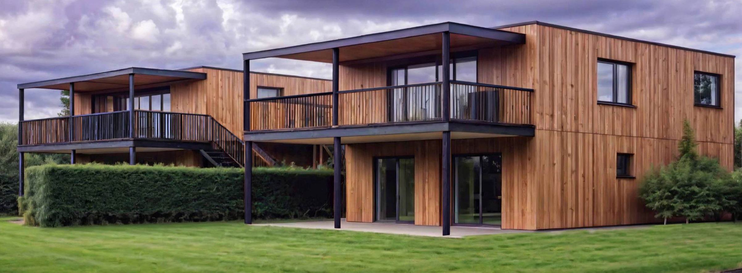 Façades ouest et sud