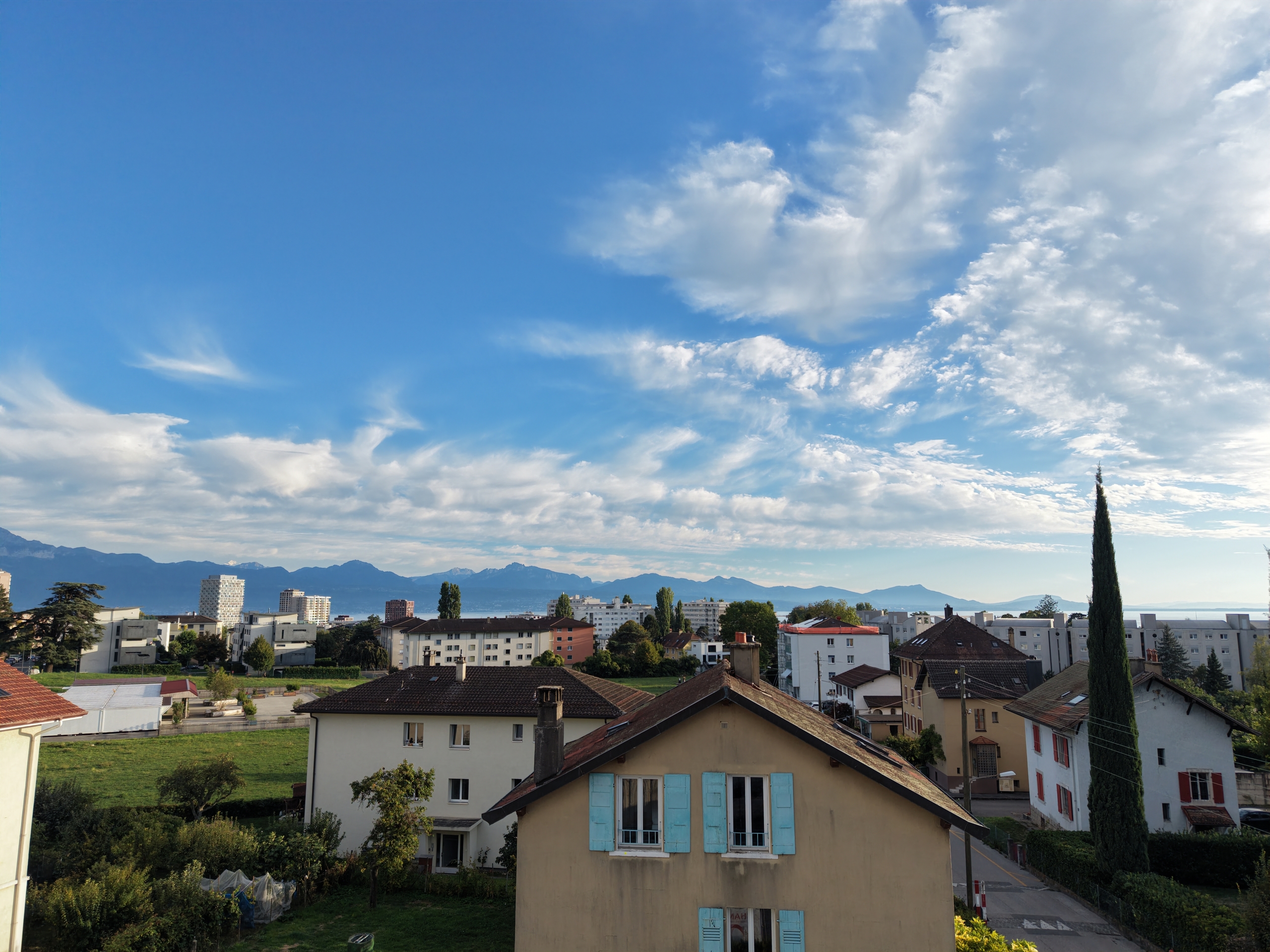 Vue de la Loggia (SUD)