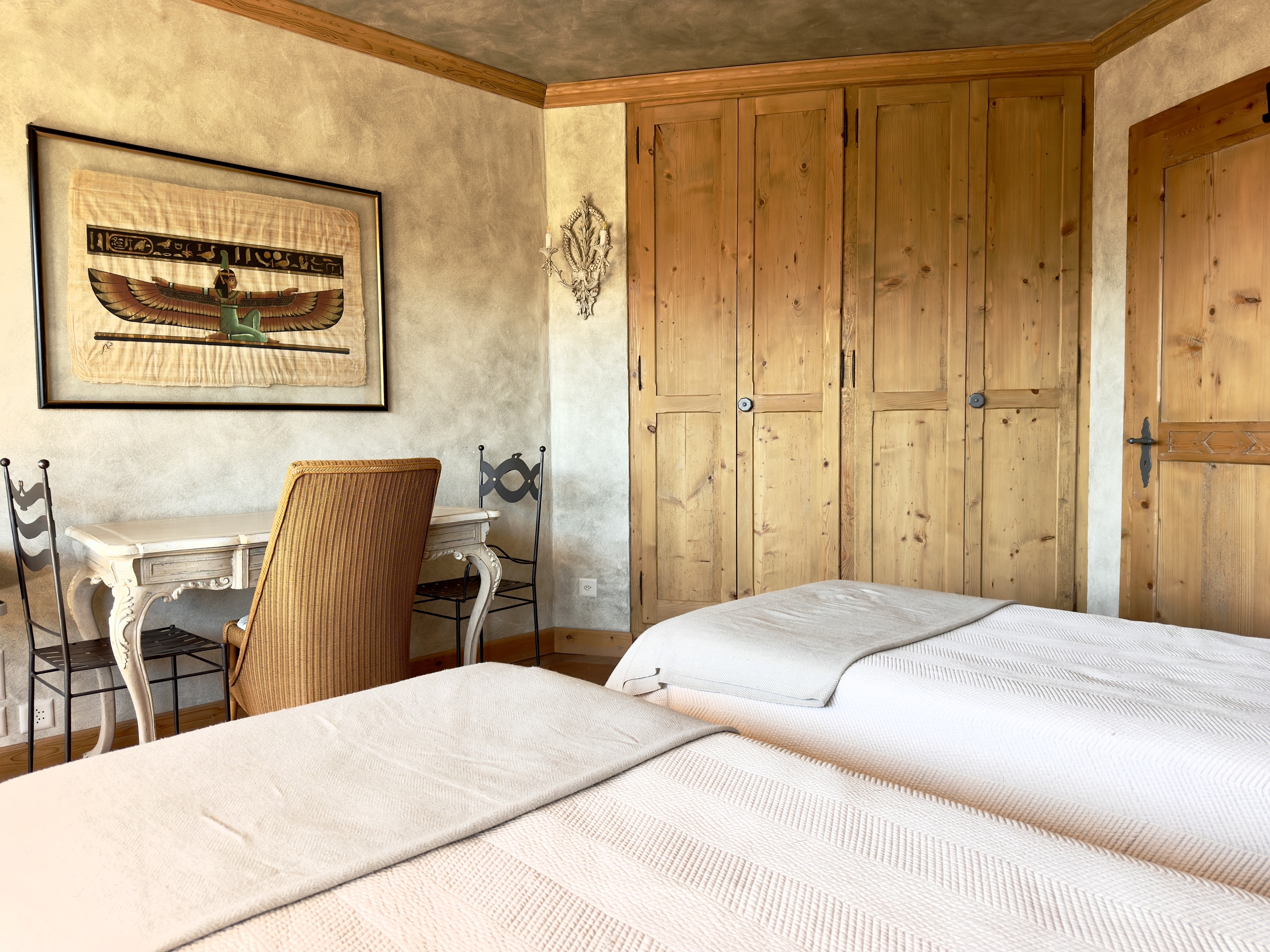 Chambre avec 2 lits simples