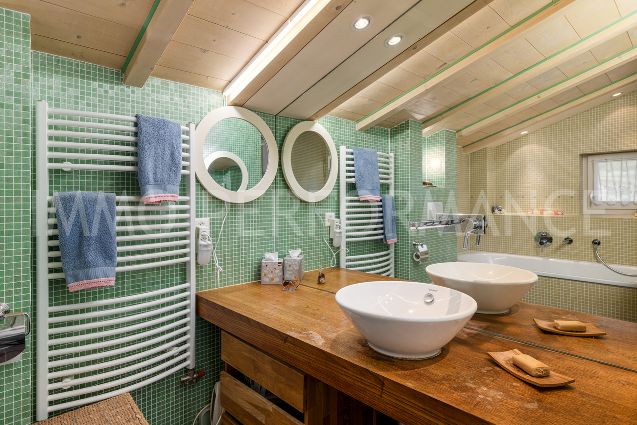 Salle de bain + douche chambre 1