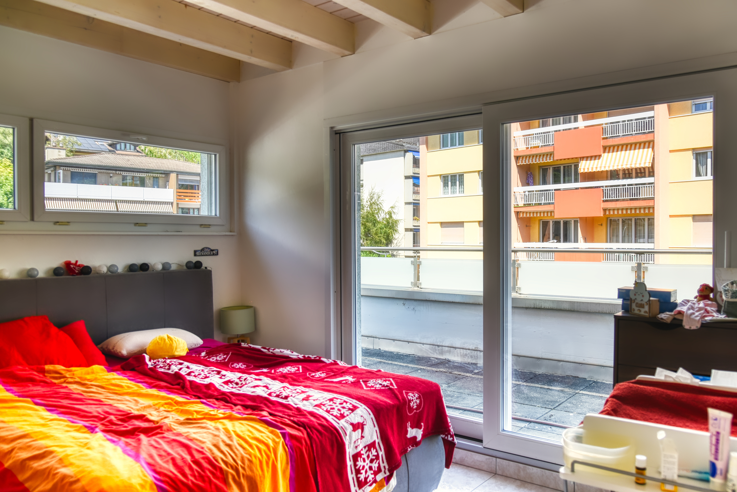 Attique Sierre - Chambre Attique Sierre - Chambre