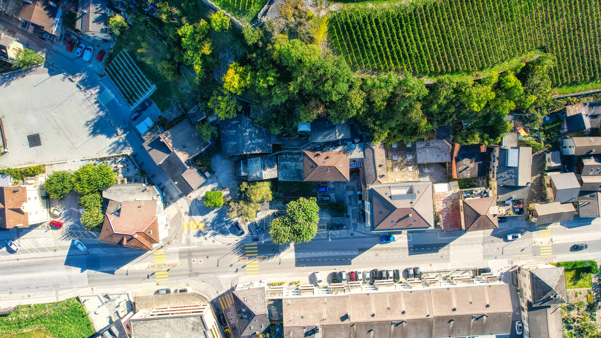 Appartement Sierre - Vue drone