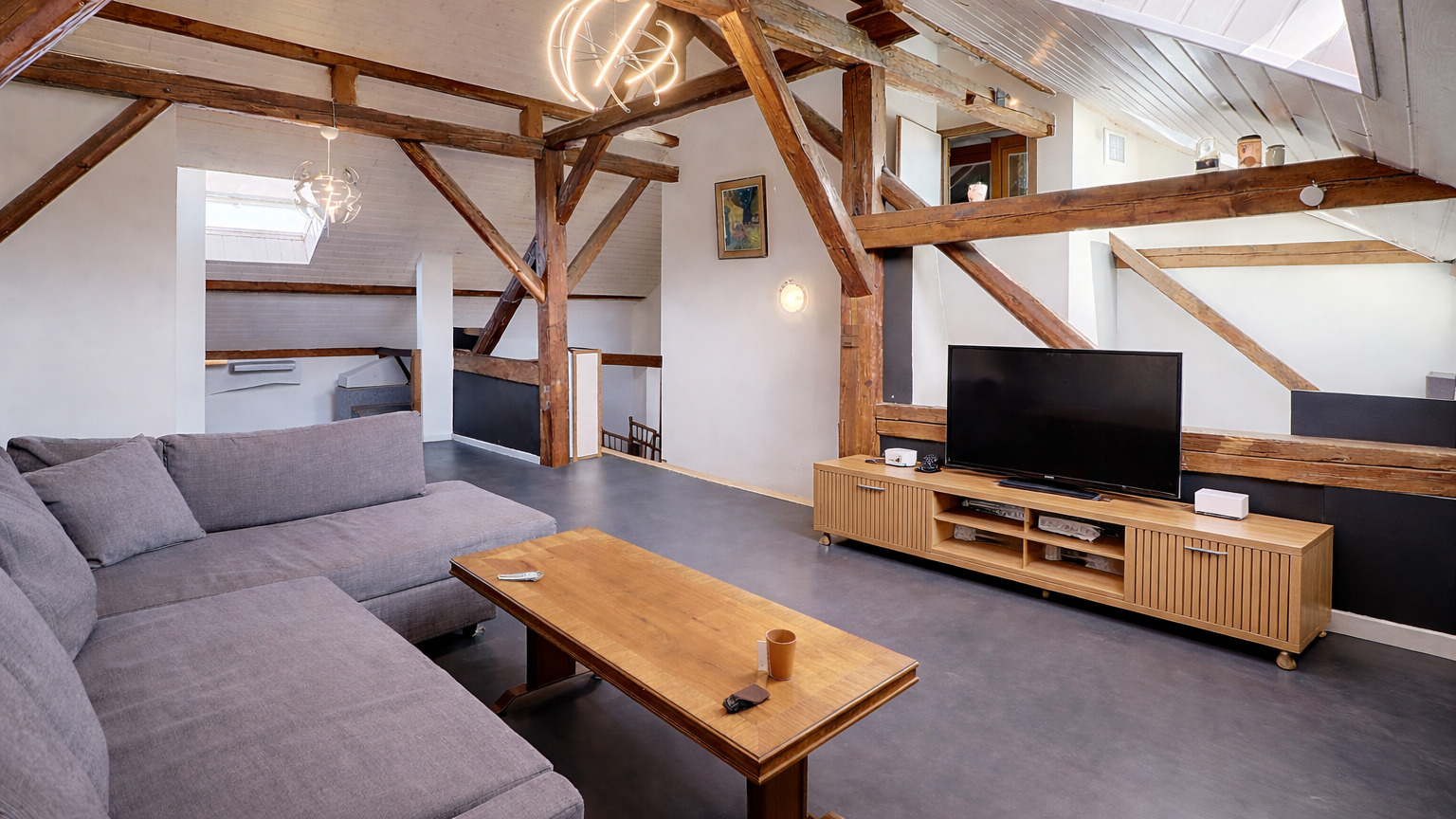 Appartement en duplex de 5.5 pièces - Séjour