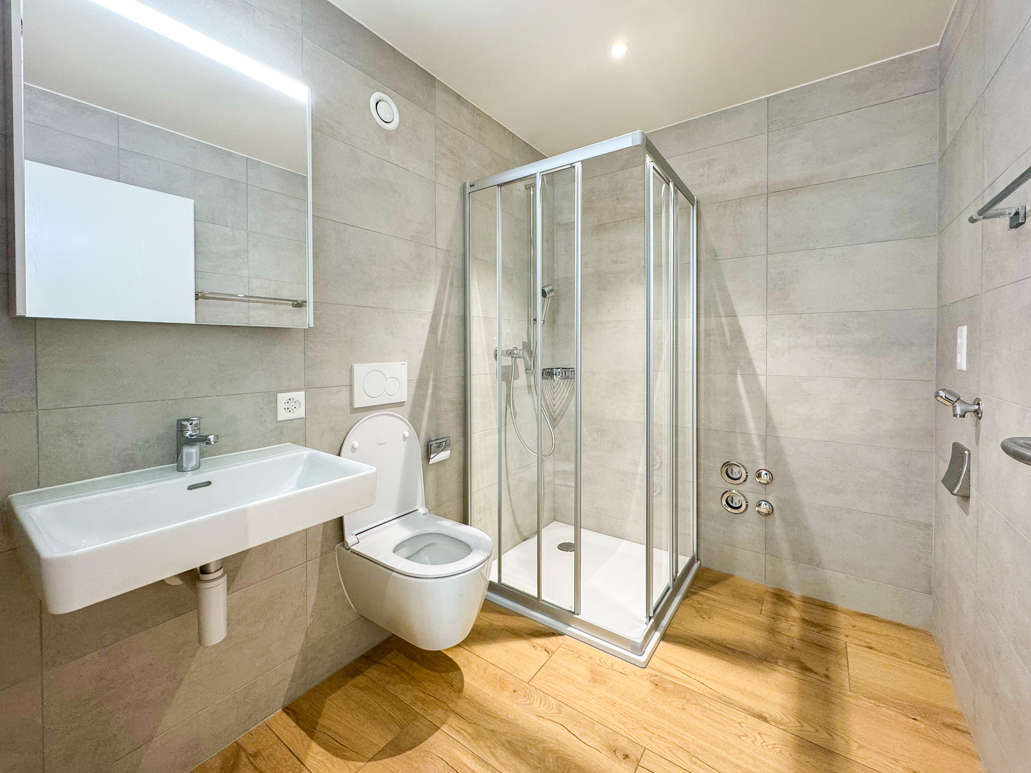 Exemple d'agencement intérieur (bâtiment A, 2.5 pces au rez) Exemple d'agencement intérieur (bâtiment A, 2.5 pces au rez)