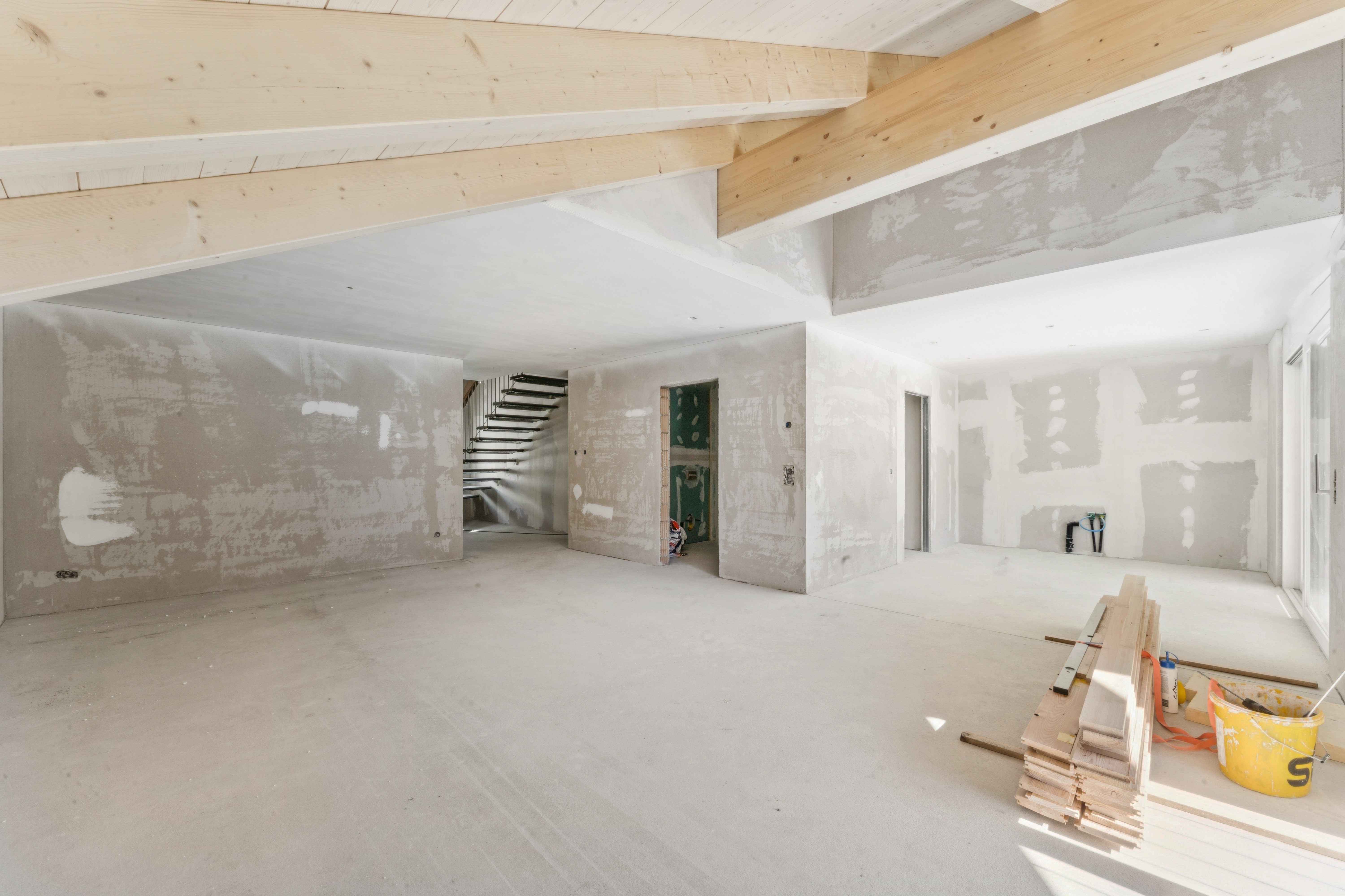 Cuisine ouverte avec réduit