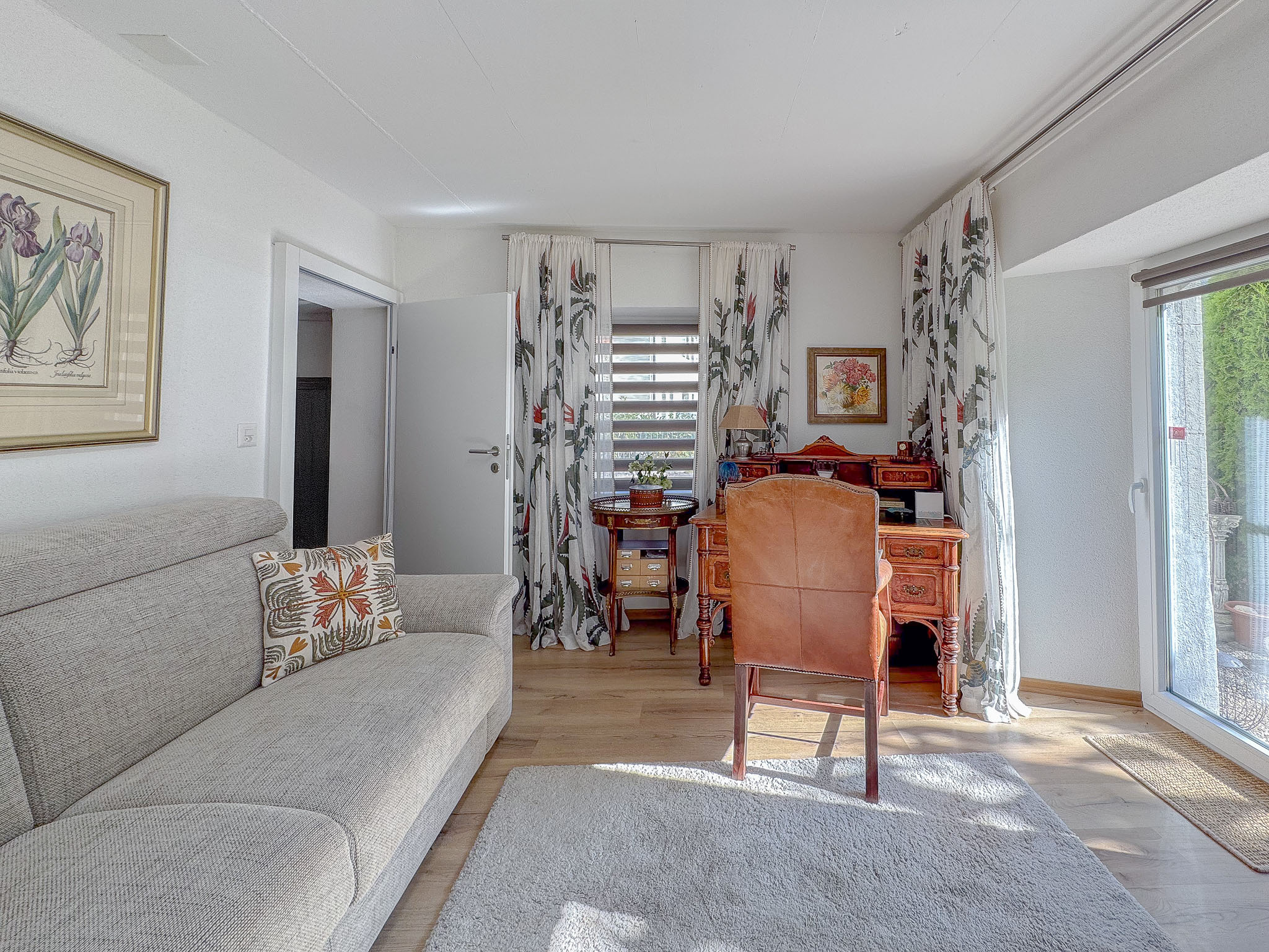 Chambre no 1 au rez avec accès au jardin Chambre no 1 au rez avec accès au jardin