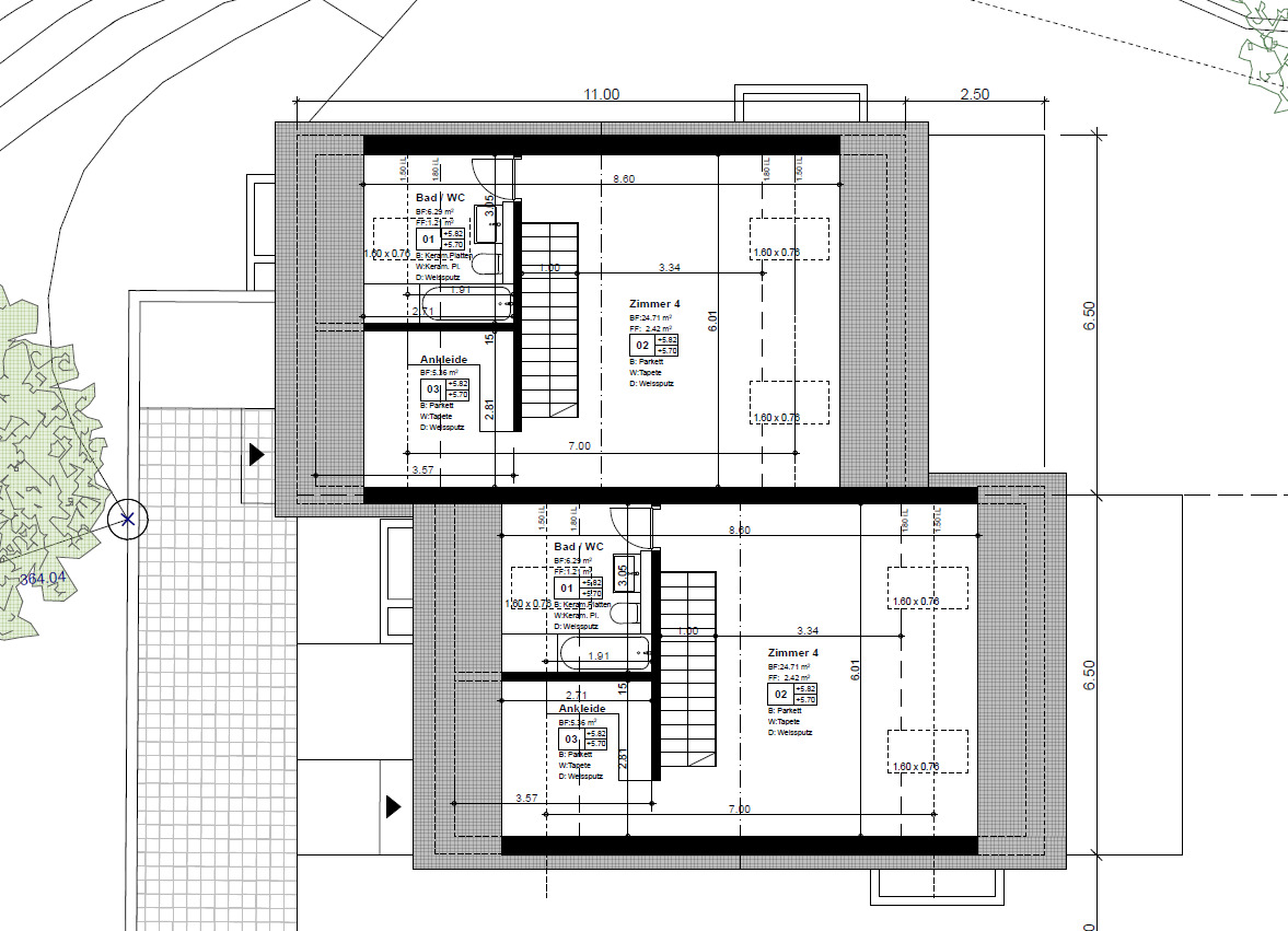 Grundriss Dachgeschoss