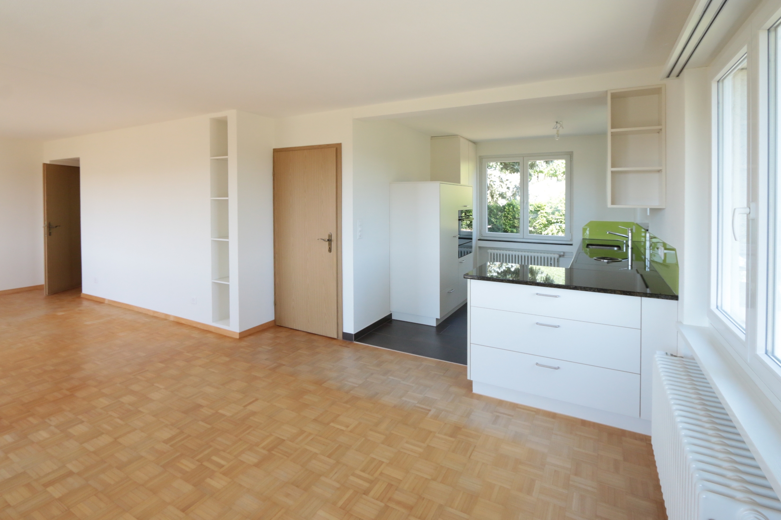 Wohn- Essbereich mit offener Küche