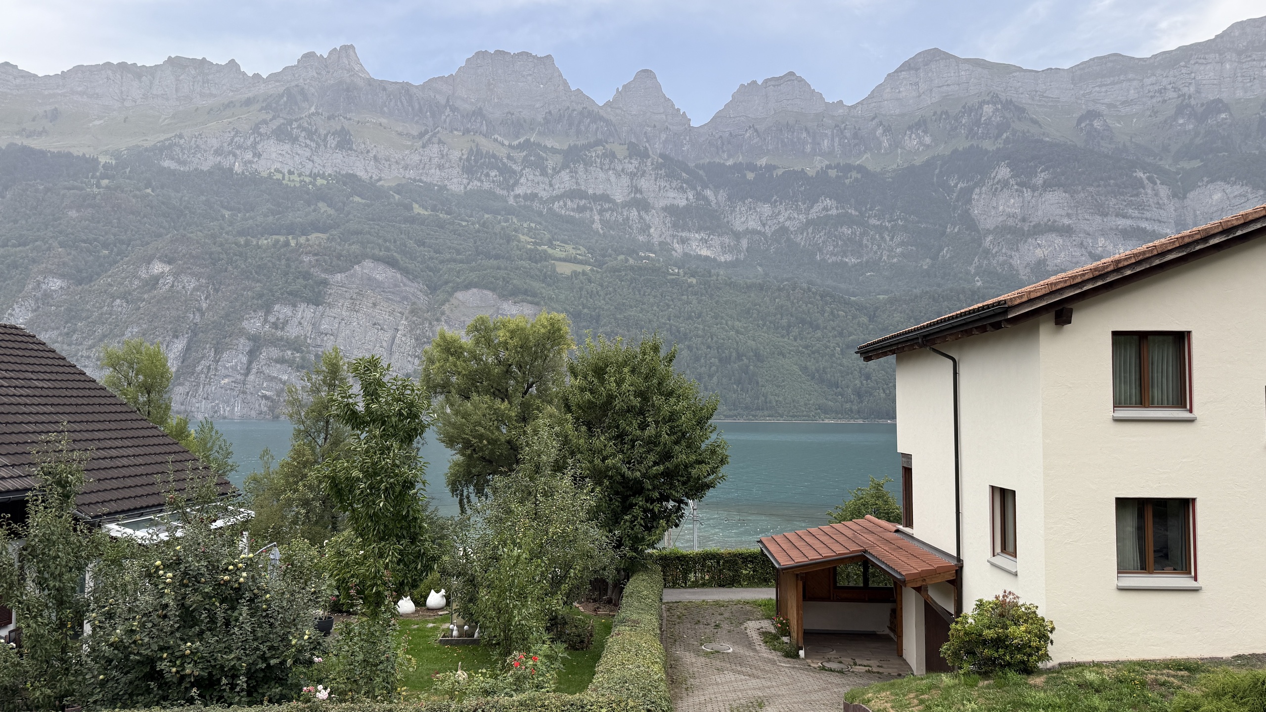 Ausblick vom Wohnzimmer Ausblick vom Wohnzimmer