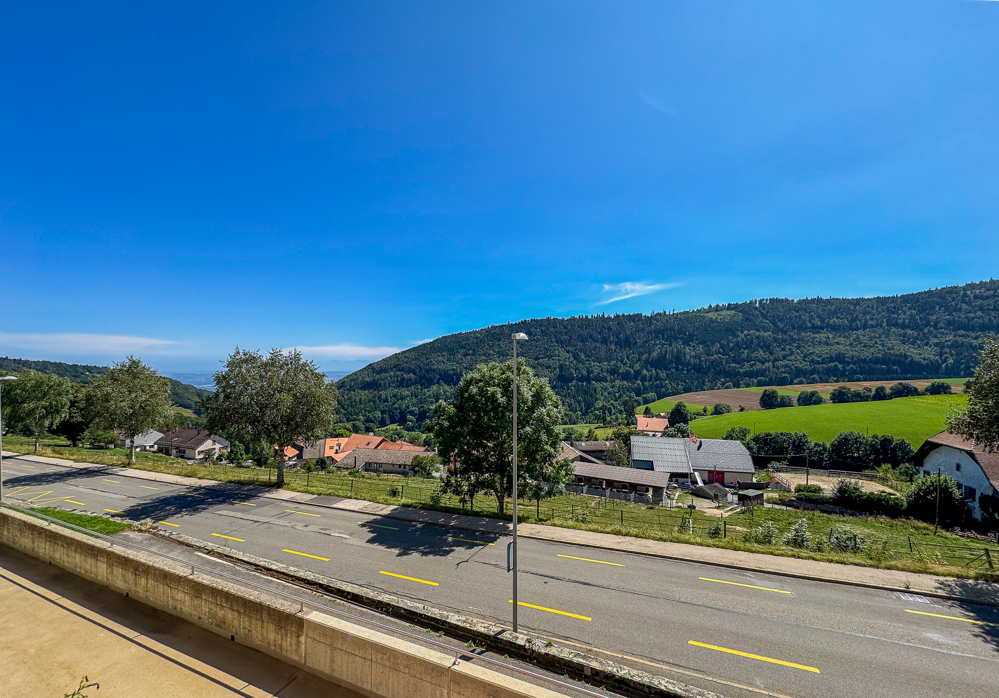 Vue depuis le balcon Vue depuis le balcon