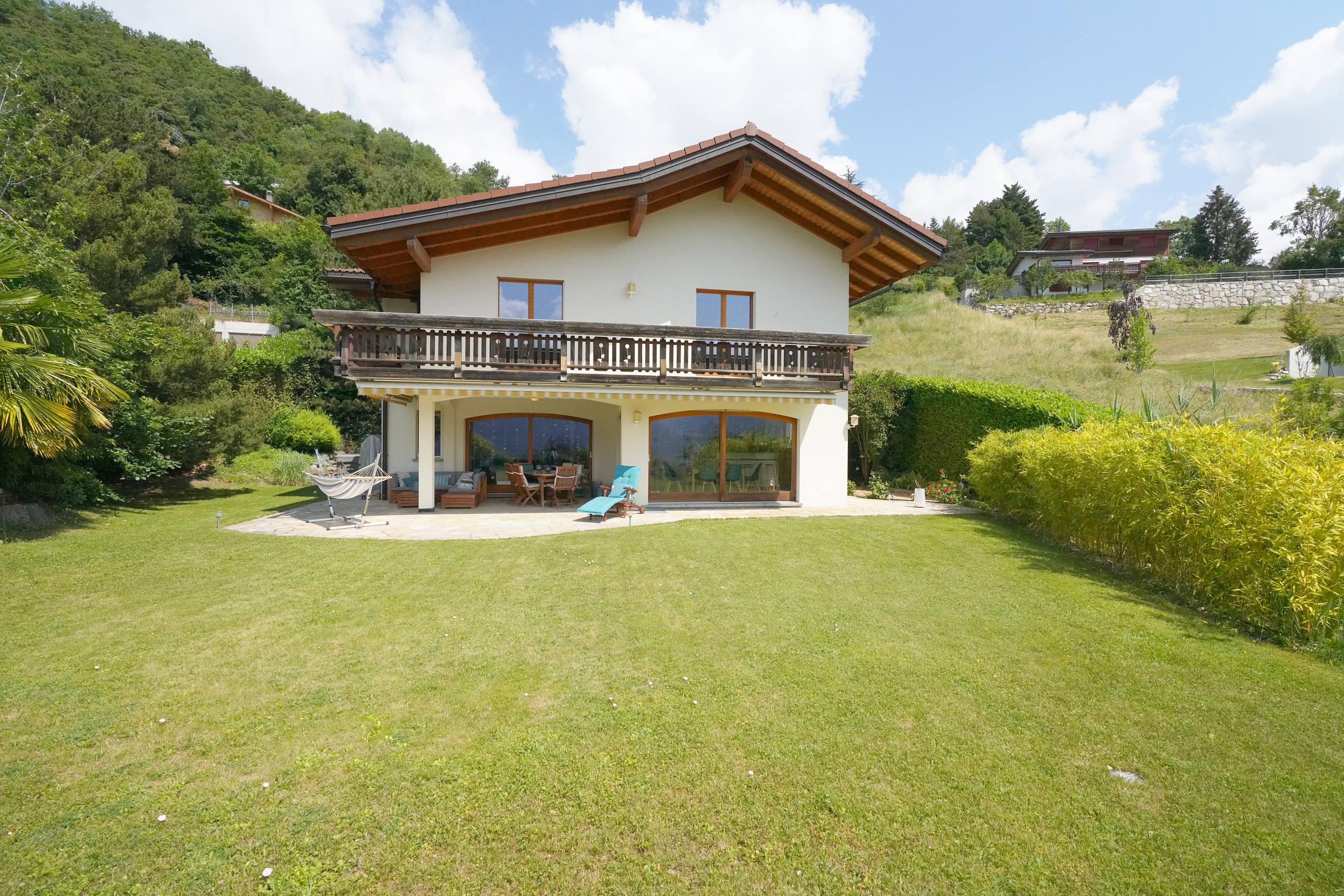 Vue villa 