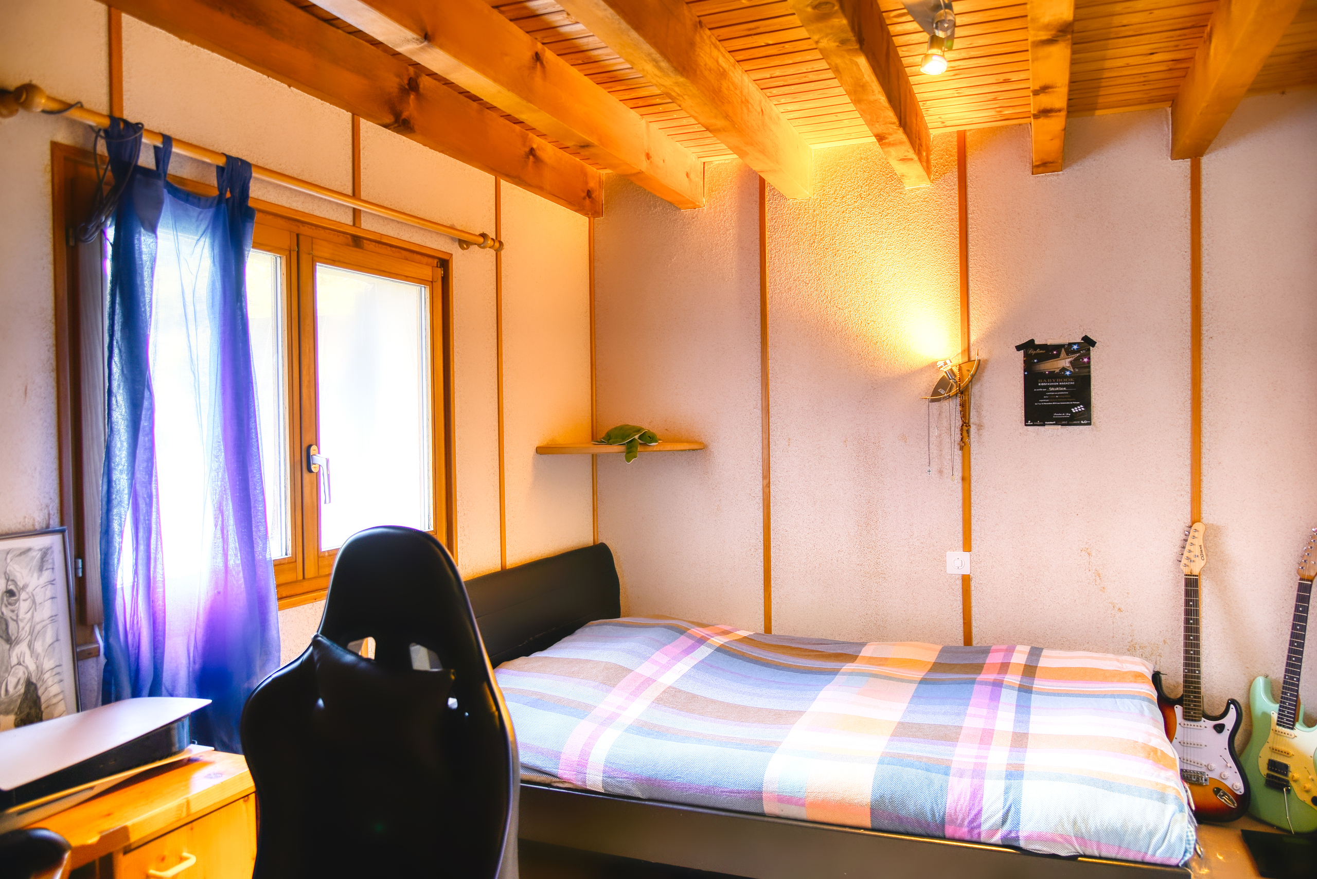Chalet Niouc - Chambre à coucher 1