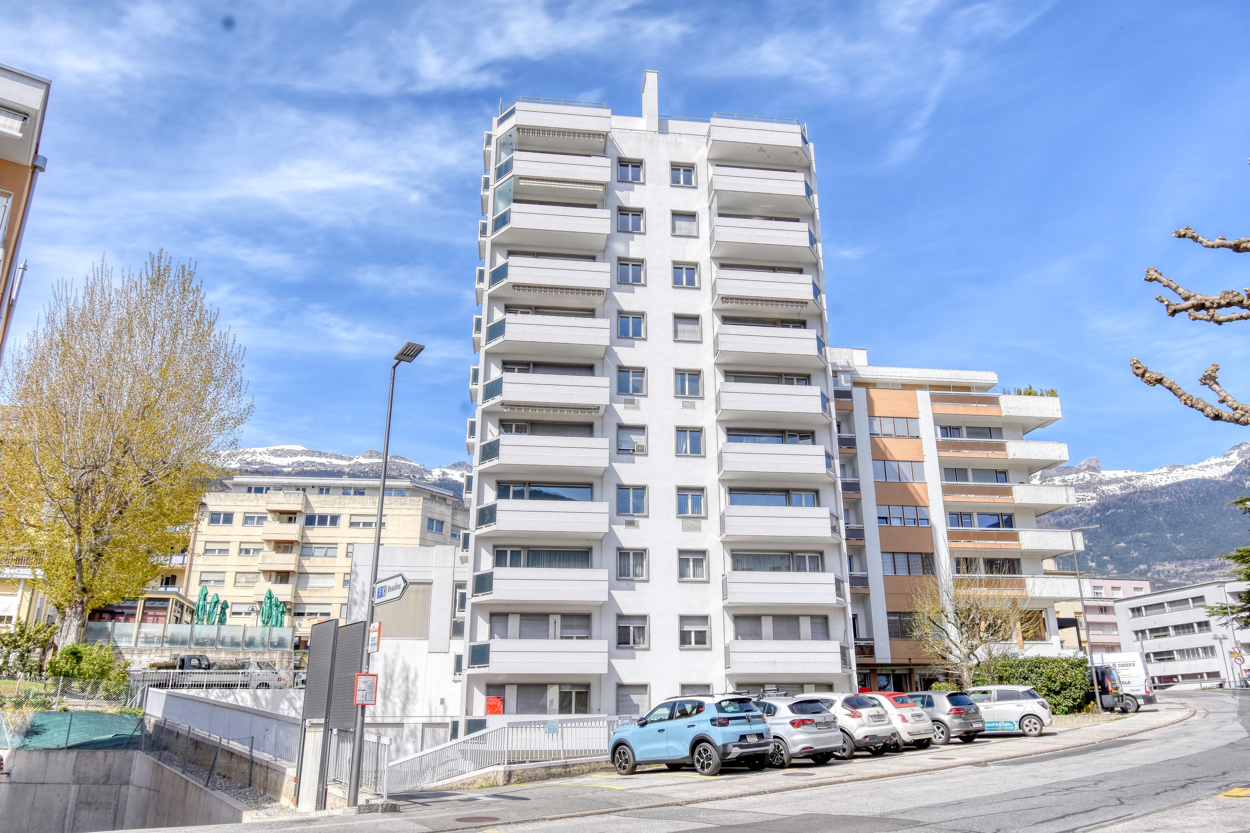 Bureaux Sierre - Vu drone