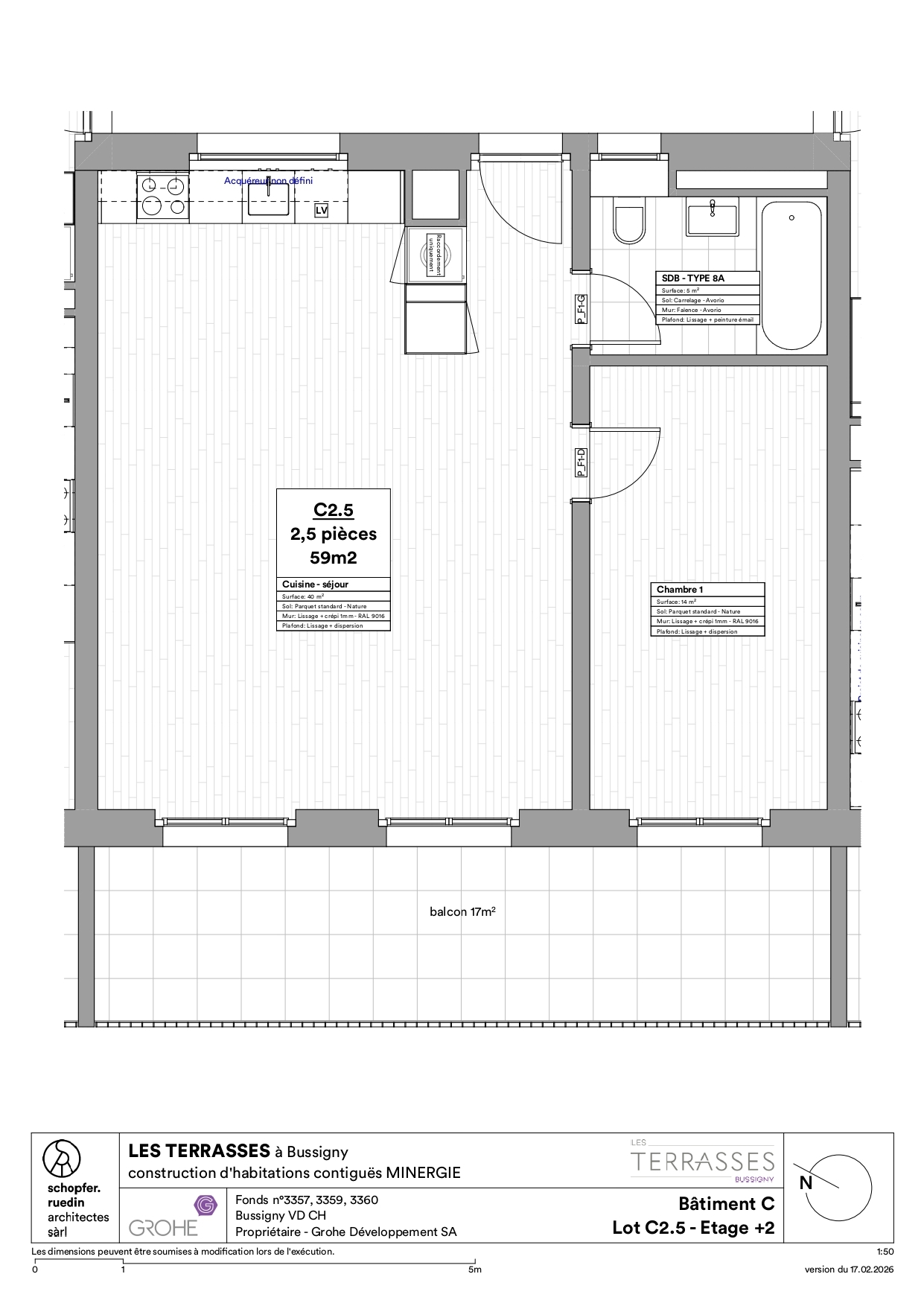 Plan lot C2.5 Plan lot C2.5