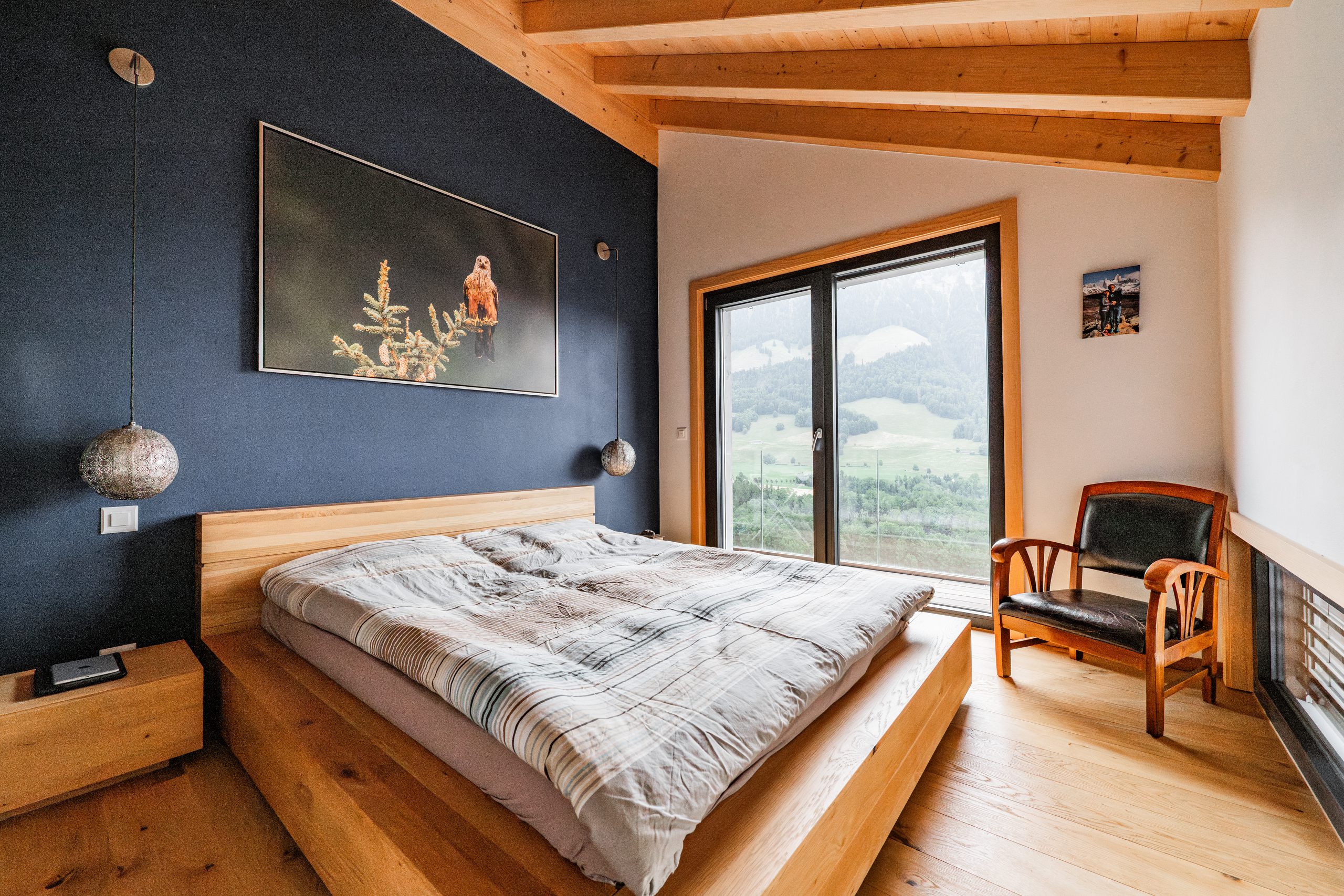 Chambre parentale avec dressing et salle de douche
