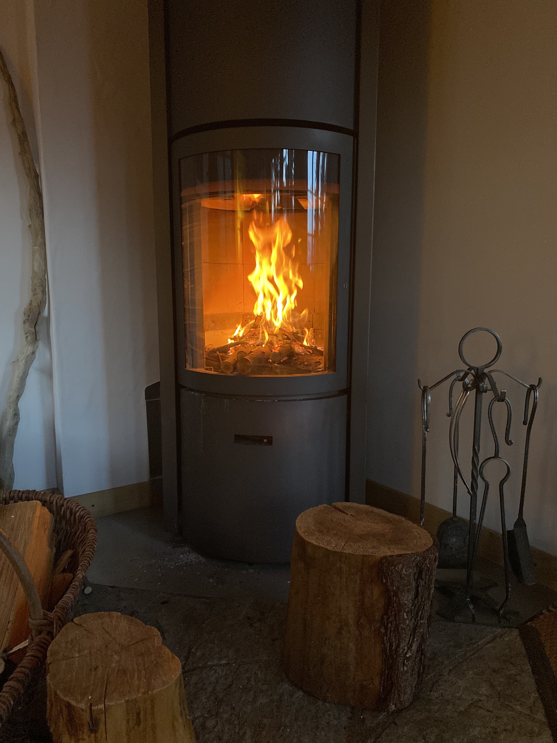 Poêle du living Poêle du living