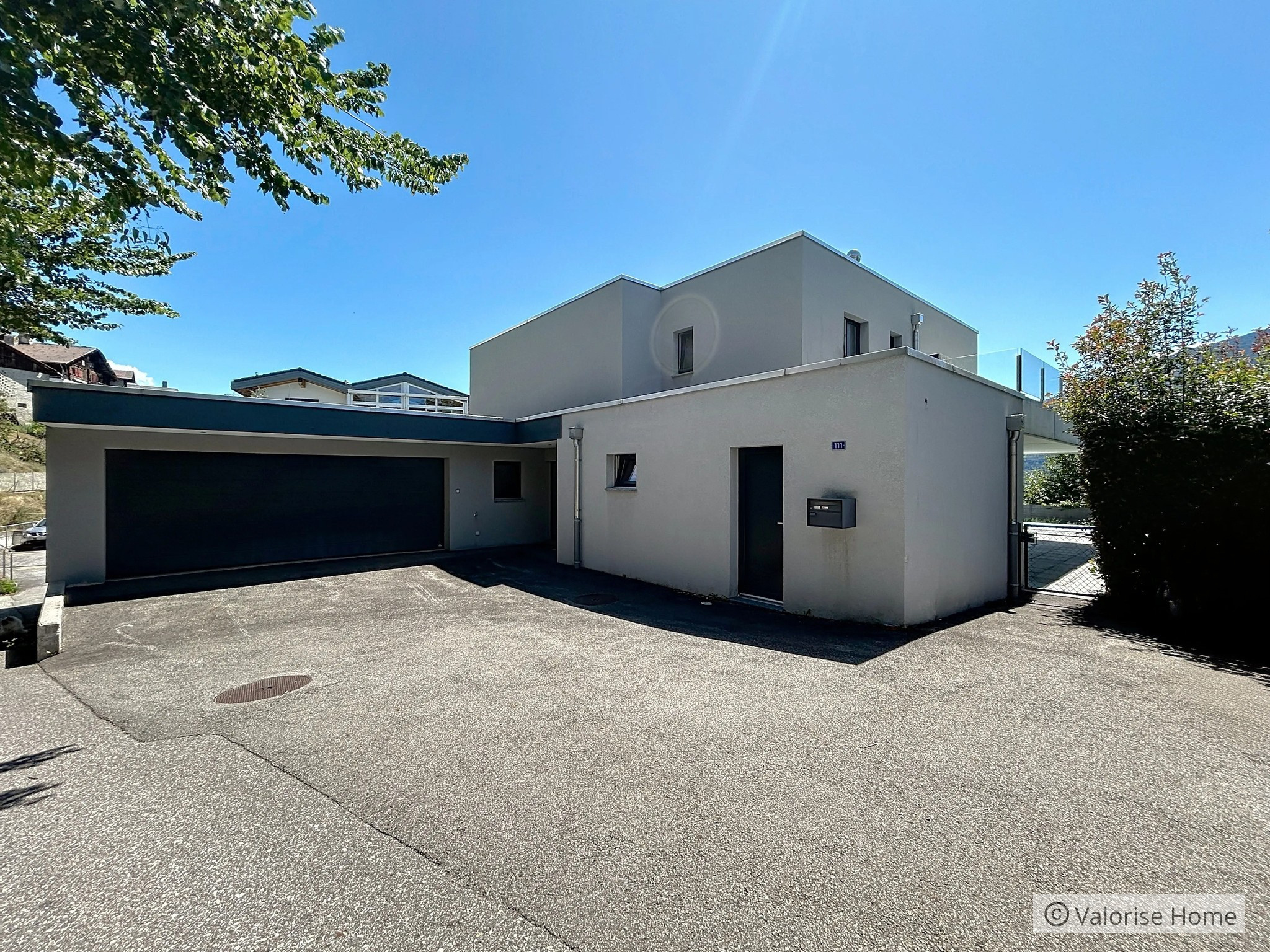 Façade nord et garage